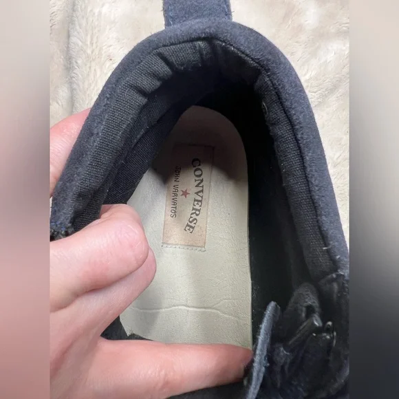 john varvatos converse mens 10.5 hightop